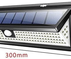 DOITOOL 2pcs Solar LED Flood Lights Outdoor Motion Activated Garden 2