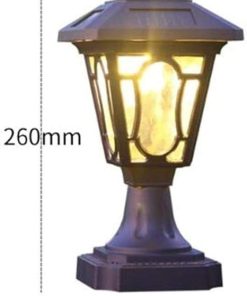 Solar Lights Metal Flickering Lights Waterproof Outdoor Heavy Duty Lighting Solar Pathway Lights Landscape for Garden Patio Yard, 2