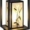 LED Solar Waterproof Patio Wall Lights for Deck and Yard 2 Pack 3