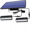 Solar Safety Light 50 LEDs Adjustable Waterproof Garden Lamp 4