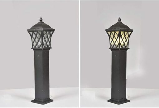 European Outdoor Villa Lawn Lamp LED Post Lighting for Gardens - Image 2