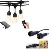 Brightech Ambience Pro LED Outdoor String Lights 48 Ft with Extension