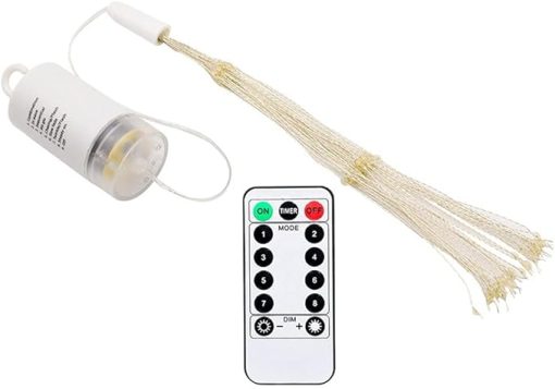 4pcs 480 LED Outdoor Solar String Lights Waterproof Fairy Lighting
