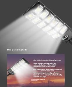 Shineshore Solar Lights for Outdoor Area with Remote Control 2
