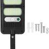Outdoor Solar LED Lawn and Garden Pathway Lamps 96CM High 4
