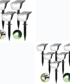 Linkind 4 Pack Cool White Solar Lights for Outdoor Use  
Linkind 6 Pack Cool White Solar Lights for Outdoor Areas