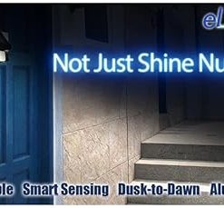 Solar Powered Motion Sensing LED Wall Light for Outdoor and Indoor Use 2
