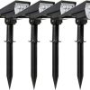 Solar LED Outdoor Post Lantern for Home Garden and Landscape Lighting 3