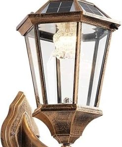 Waterproof Solar Wall Light for Villa Garden and Terrace Lighting