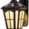 Vintage Solar LED Post Lights for Outdoor Fencing and Pathways 3
