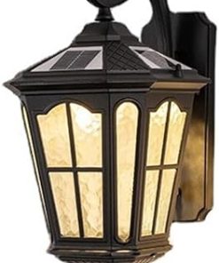 Solar Energy Outdoor Wall Lamp for Courtyards Parks and Terraces