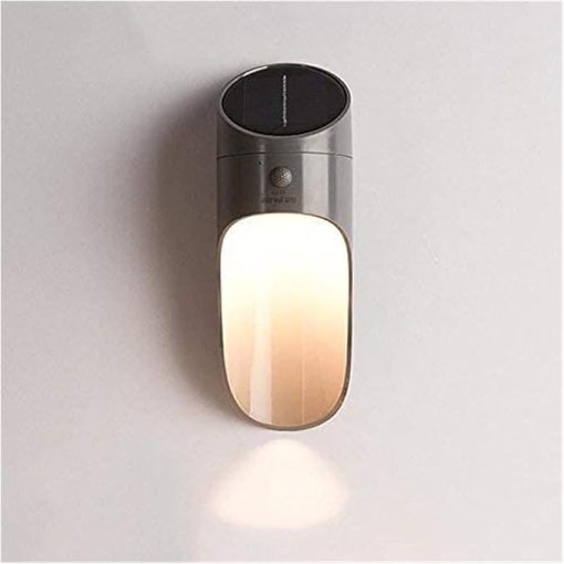 Outdoor Solar Wall Lamp LED Waterproof Motion Sensor IP65 9.25 in - Image 2