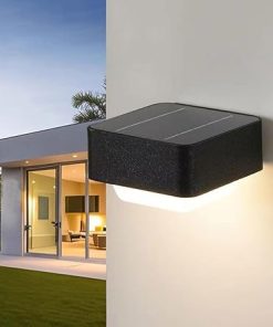 Bright Outdoor Solar Wall Sconce Dusk to Dawn Decorative Lights