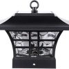 Outdoor Solar Post Lights Aluminum Waterproof Landscape Lighting 3