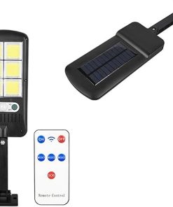 Solar Sensor Street Light with Remote IP65 Waterproof 3 Modes