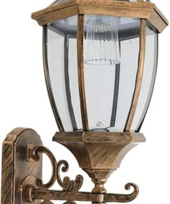 Fashion Solar Wall Sconces Automatic Energy Charging Outdoor Lighting