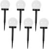 Solar Garden Stake Lights with 3 LED Flowers for Outdoor Use 4