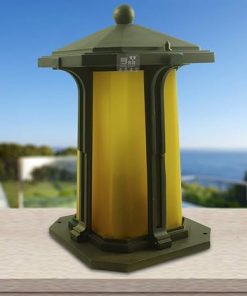Outdoor European E27 Waterproof Aluminum Post Lights for Garden 2