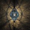 Solar Post Cap Lights with Seeded Glass Lampshade for Outdoor Use 3