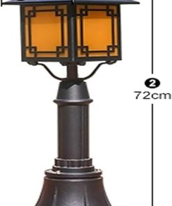 Solar Wall Lamp Waterproof Flickering Lights for Garden and Patio 2