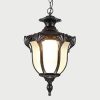 Solar Powered Garden Pendant Lights Waterproof Ceiling Hanging Lamp