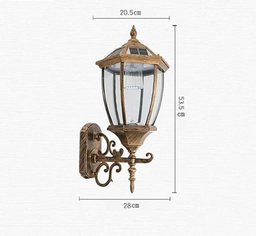 Solar Wall Lamp Automatic Charging Waterproof Outdoor Lighting Solution - Image 2