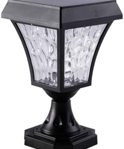 Solar LED Garden Lamps Outdoor Landscape Pillar Lights for Parks