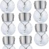 Waterproof Solar Lights Outdoor 64 LED 3 Modes for Garden 6 Pack 4