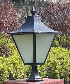 Outdoor Post Lights E27 Column Lamp for Landscape Lawn Decoration 2