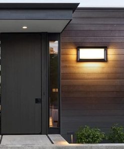 Outdoor Waterproof Solar Wall Lamp with Sensor for Garden Lighting 2