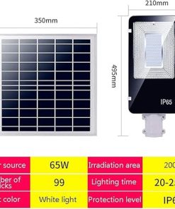 Home Solar Floodlight LED Security Lights Outdoor Waterproof IP66 2
