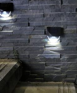 Solar Step Lights Outdoor Waterproof IP65 LED Lights for Garden Paths 2