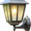 Solar LED Dusk to Dawn Wall Lantern for Outdoor Porch Lighting 3