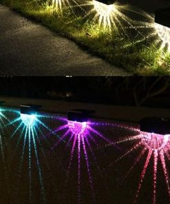 Solar Deck Lights and Step Lights for Yard Wall Patio Driveway 2