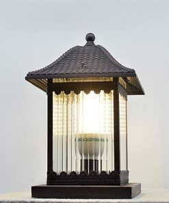 European Outdoor Wall Light Solar Garden Lamp Simple Waterproof Light 2