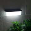 Solar LED Courtyard Post Light Retro Waterproof Garden Lamp Decor 3