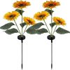 Solar LED Wall Light for Garden Outdoor Stair and Patio Decoration 3