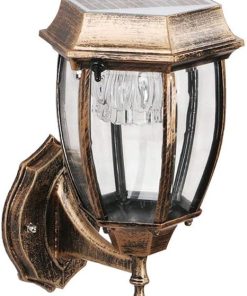 High Brightness Motion Sensor Solar Wall Light for Outdoor Use