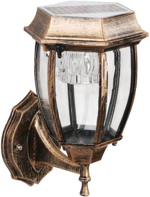 High Brightness Solar Motion Sensor Wall Light for Outdoor Use