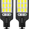 Solar Flower Lights 4 Pack Outdoor Garden Decor Easy Install Yard Lighting 3