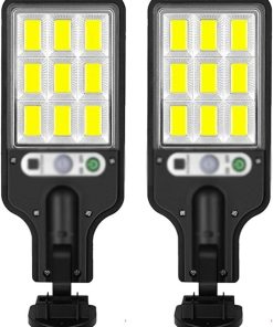 Solar Outdoor Wall Lamp Waterproof Motion Sensor Porch Lighting