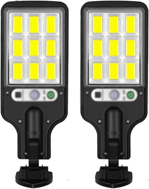 Solar Outdoor Wall Lamp Waterproof Motion Sensor Porch Lighting