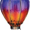 Hot Air Balloon Solar Lantern – Waterproof LED Outdoor Lamp Purple