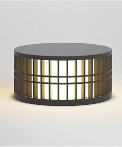 LED Outdoor Post Lantern Stainless Steel Waterproof Garden Light