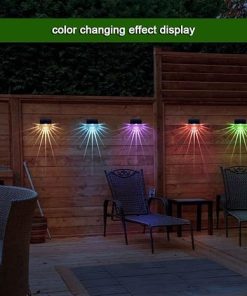 Solar Deck and Step Lights with Warm White and RGB for Outdoor Use 2