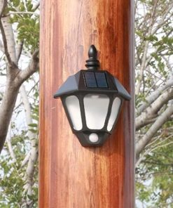 Aimery LED Solar Wall Light for Outdoor Garden High Brightness Lighting