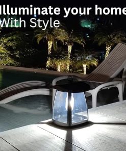 GSS Solar Post Light 350LM Waterproof Dusk to Dawn Outdoor Lamp 2
