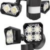 SANSI 28W and 36W Motion Sensor Outdoor Lights for Soffit and Garage