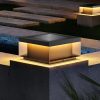 Solar LED Outdoor Pillar Lights IP65 Waterproof for Garden and Patio 3