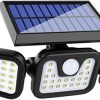 4 Pcs Solar Stair Lights Decorative LED Step Lamp for Outdoor Use 4